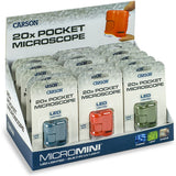 Carson Pocket Microscope MicroMini 20x w/ UV And LED 15-P... - image 3 of 3