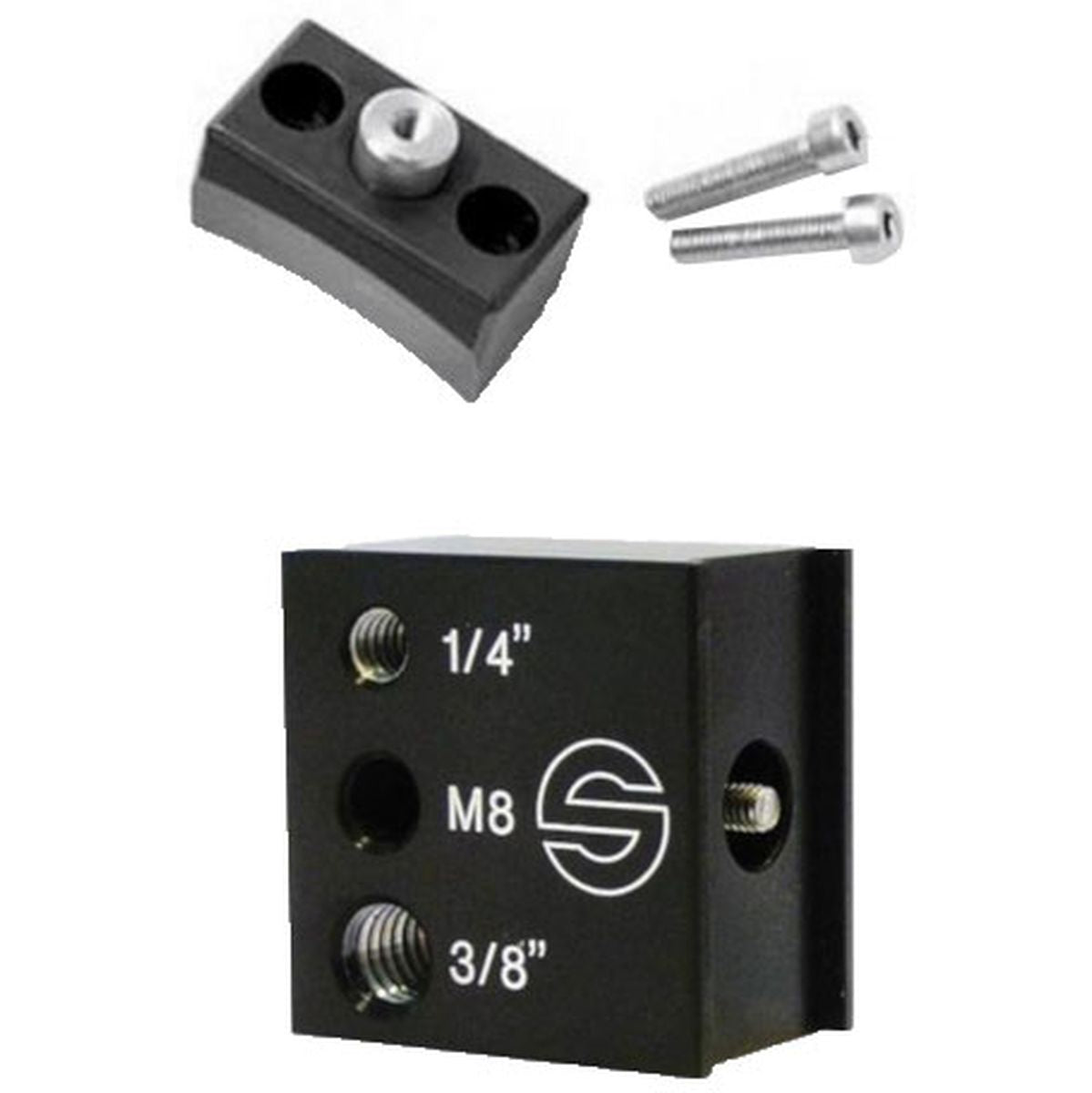 Sachtler SAC-3987 Accessory Mount w/ 1/4 In M8 3/8 In Tap Holes