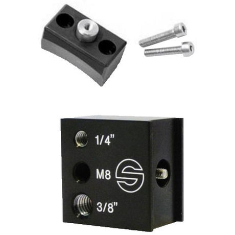Sachtler SAC-3987 Accessory Mount w/ 1/4 In M8 3/8 In Tap Holes