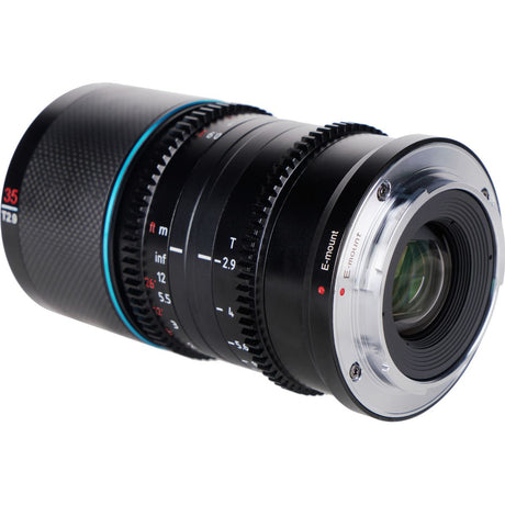 Sirui Saturn 35mm T2.9 1.6X Carbon Fiber FullFrame Anamorphic Z Mount Blue Flare - image 3 of 5