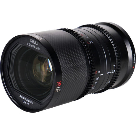 Sirui Saturn 35mm T2.9 1.6X Carbon FullFrame Anamorphic Z Mount Neutral Flare - image 2 of 5