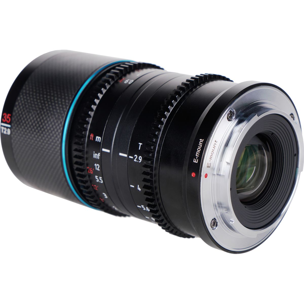 Sirui Saturn 35mm T2.9 1.6X Carbon FullFrame Anamorphic Z Mount Neutral Flare - image 3 of 5