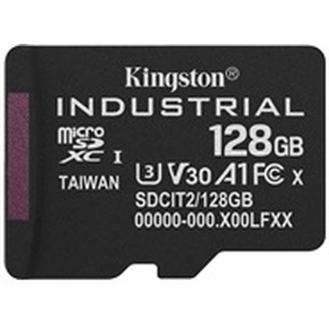 Kingston 128GB MicroSDXC Industrial C10 A1 PSLC C