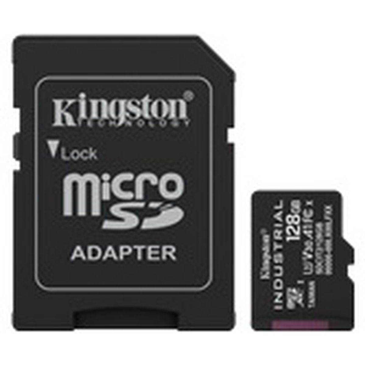Kingston 128GB MicroSDXC Industrial C10 A1 PSLC C