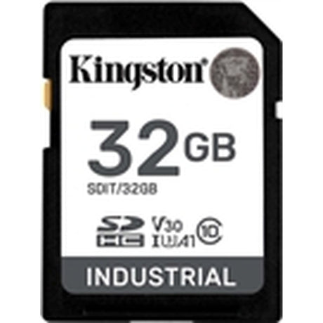 Kingston 32GB SDHC Industrial C10-40C To 85C U3