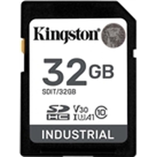 Kingston 32GB SDHC Industrial C10-40C To 85C U3