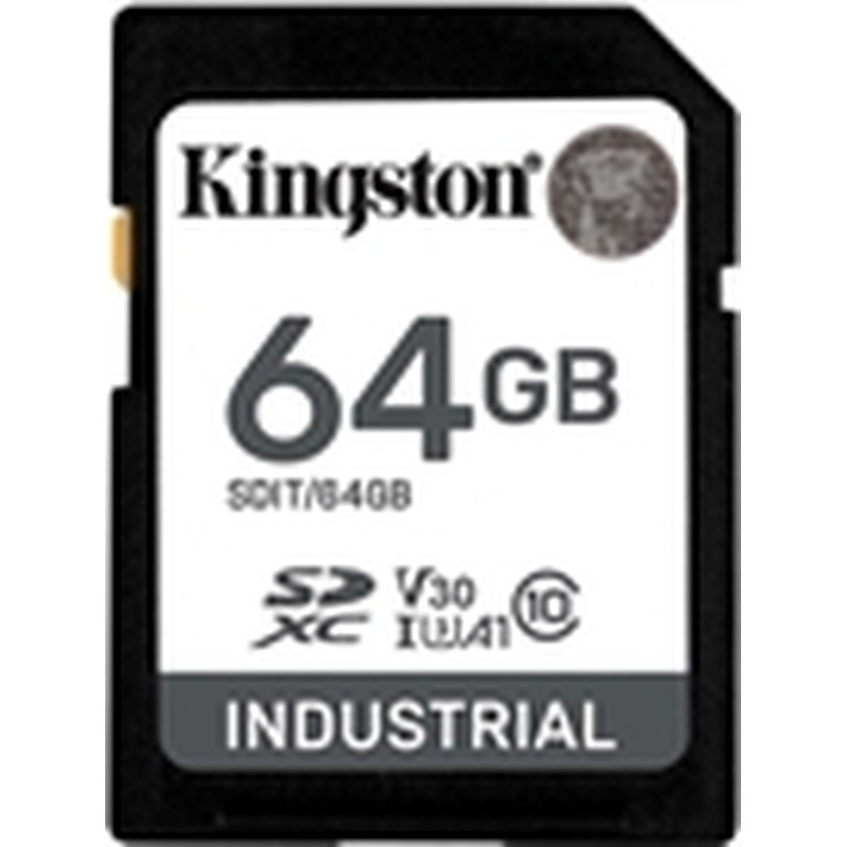 Kingston 64GB SDXC Industrial C10-40C To 85C U3
