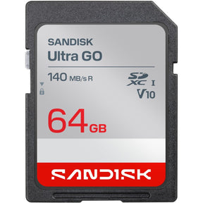 SanDisk SDXC Ultra GO 64GB 140 MB/s UHS-I-V10-U1-C10