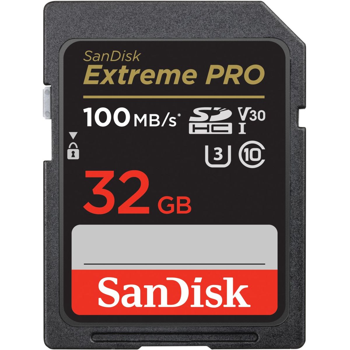 SanDisk SDHC Extreme Pro 32GB Memory Card 100MB