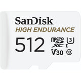 SanDisk High Endurance MicroSDXC 512GB + SD Up T