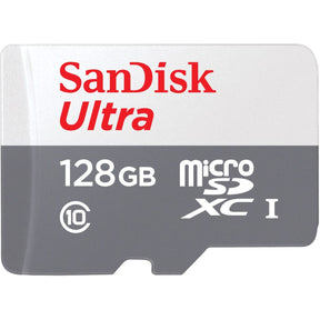 SanDisk 128GB Ultra MicroSDXC + SD Class