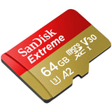 SanDisk Extreme MicroSDXC 64GB SD Adapter Action - image 2 of 4