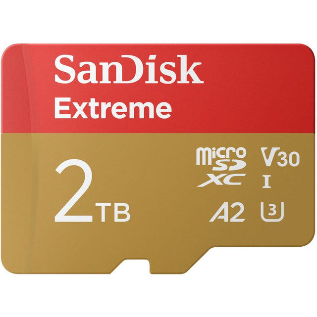 SanDisk Extreme MicroSDXC UHS-I Card 2TB Up To 2