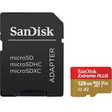 SanDisk Extreme Plus MicroSDXC 128GB+SD Adapter - image 3 of 4
