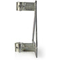 Nedis Wall Mount For Satellite Dish Distance 90mm Ø Clamp 32-42mm Steel Silver