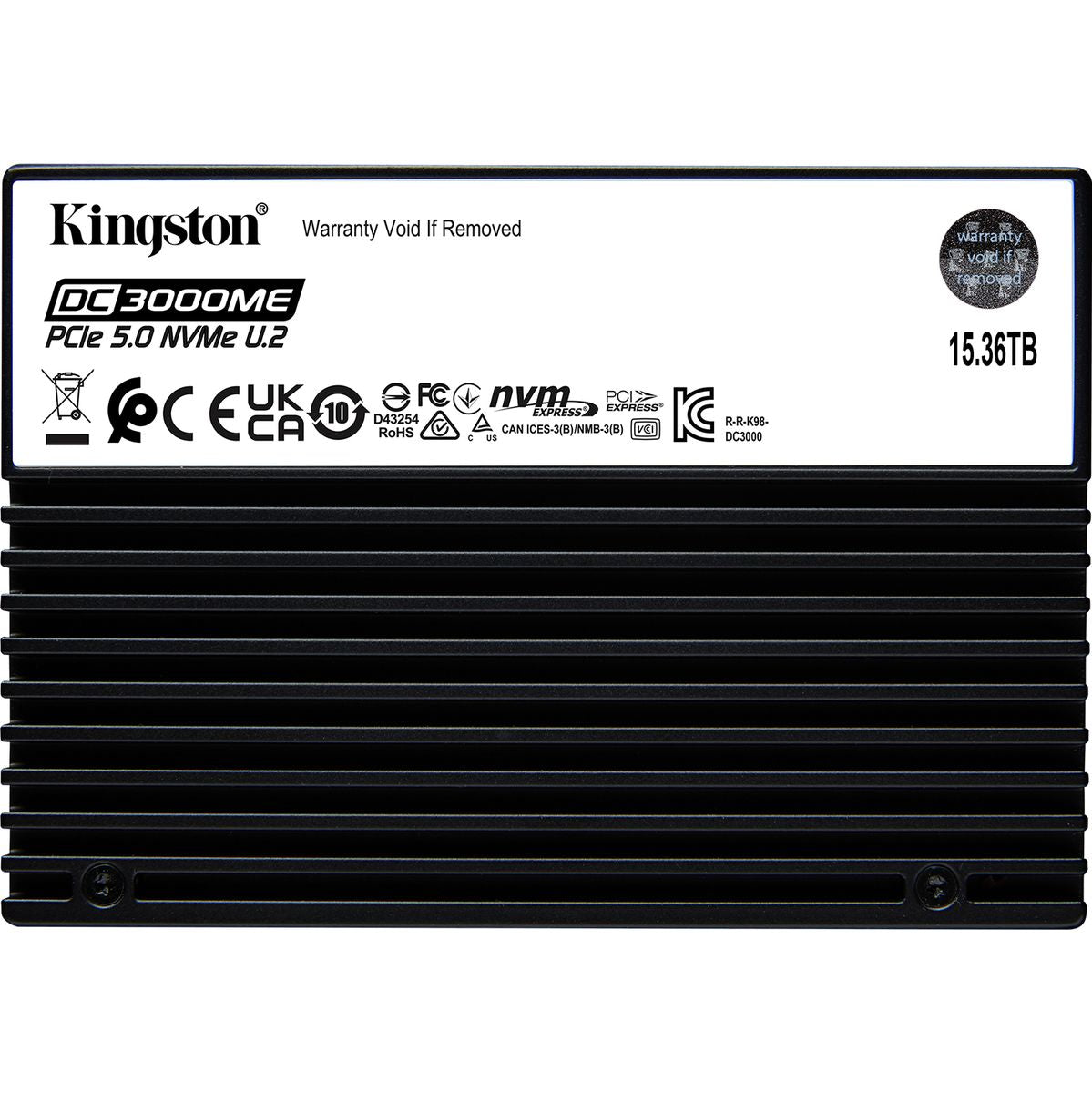 Kingston 15.36TB DC3000ME U.2 PCIe 5.0 NVMe TCG O