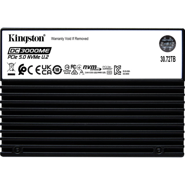 Kingston 30.72TB DC3000ME U.2 PCIe 5.0 NVMe TCG O