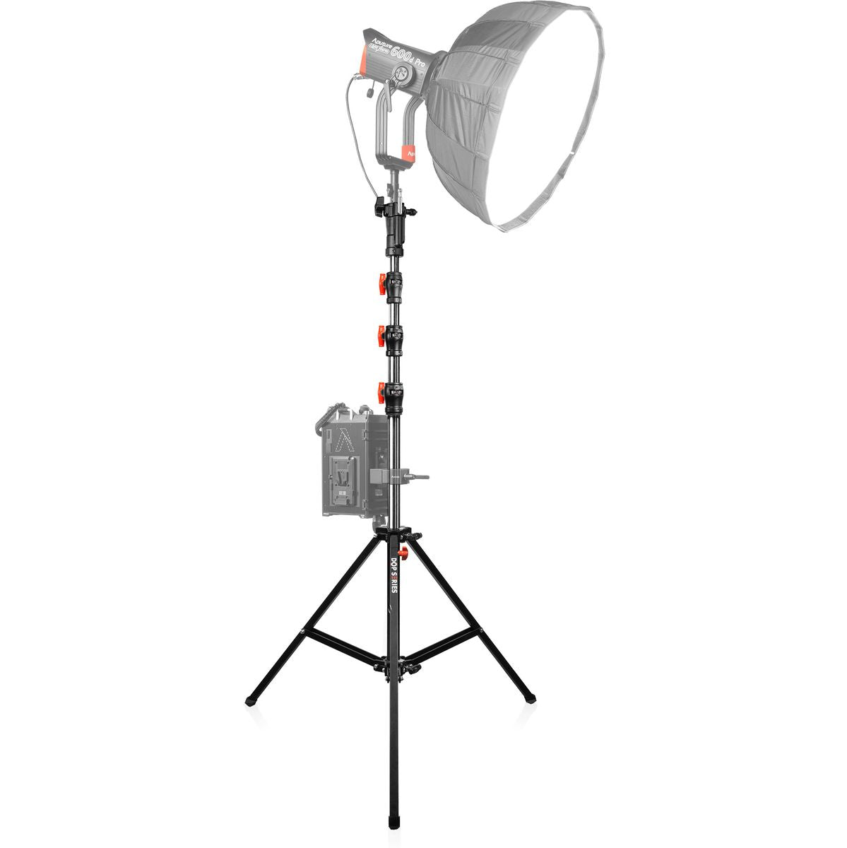 Shape Montreal Combo Triple Riser Stand Black/Chrome 14.8'