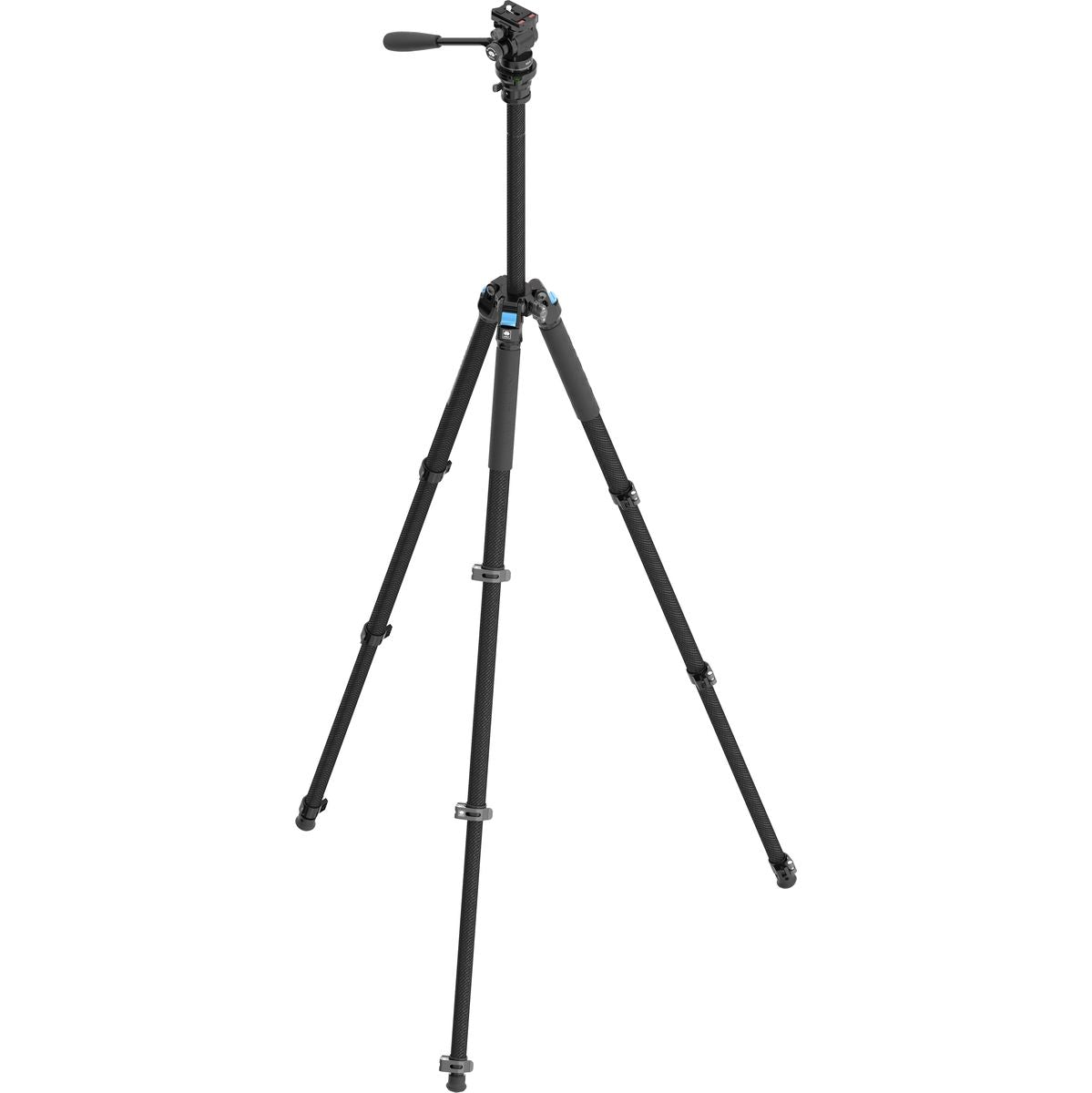 Sirui Landscape Carbon Tripod Kit L-224FL + KV-5 Video Head (w/ Flip Lock) - image 3 of 5