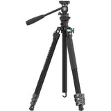 Sirui Landscape Carbon Tripod Kit L-224FL + KV-5 Video Head (w/ Flip Lock) - image 5 of 5
