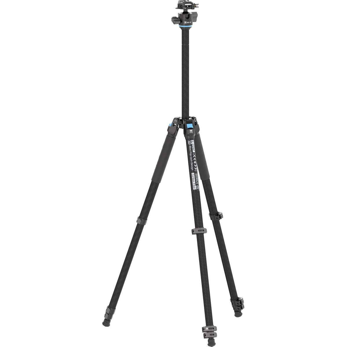 Sirui Landscape Carbon Tripod Kit L-224F + KS-10 Head (w/ Flip Lock) - image 5 of 5