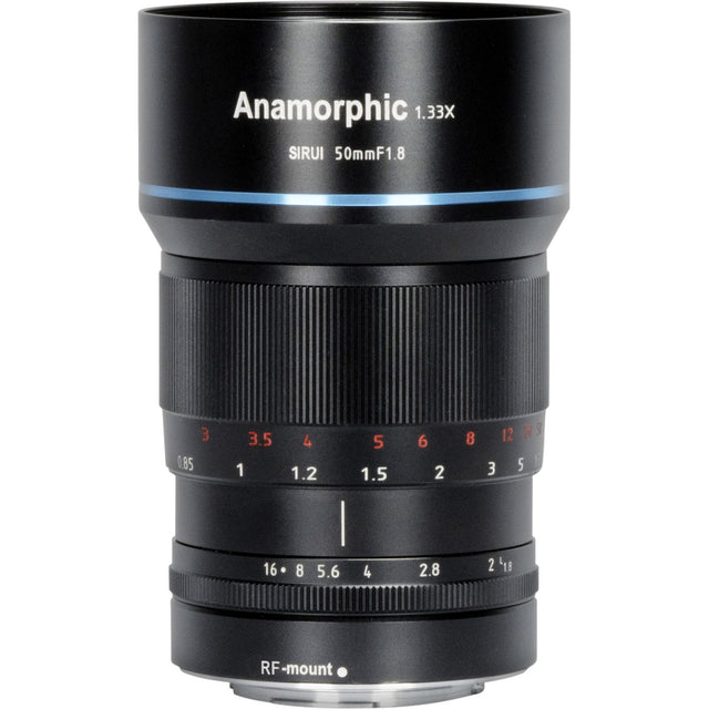 Sirui 50mm f/1.8 1.33X S35 Anamorphic Lens (RF-Mount)