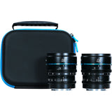 Sirui Nightwalker 16mm & 75mm T1.2 S35 Cine 2-LENS Set X-Mount Black