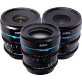Sirui Nightwalker 24 35+55mm T1.2 S35 MF Cine Lens Bundle RF-Mount Black - image 3 of 4