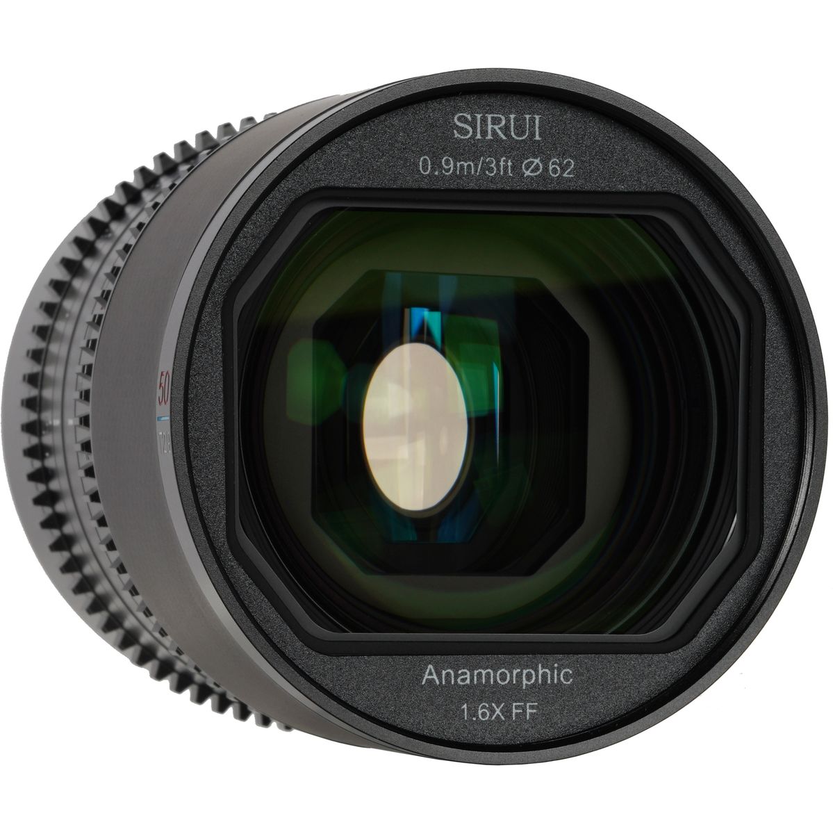 Sirui 50mm T2.9 Neutral Flare 1.6X FF Anamorphic dl Mount (Carbon Fiber)