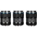 Sirui Sniper 23+33+56mm f/1.2 Apsc A-Focus Lens Kit Z-Mount Black Carbon Fiber - image 3 of 4