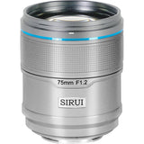 Sirui Sniper 75mm f/1.2 Aps-C/S35 Auto-Focus Lens (Z Mount Silver) - image 3 of 3