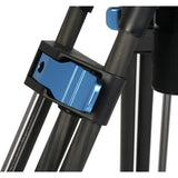 Sirui Twin-Leg Video Tripod 100mm Half-Bowl + VHS18 Professional Fluid Head