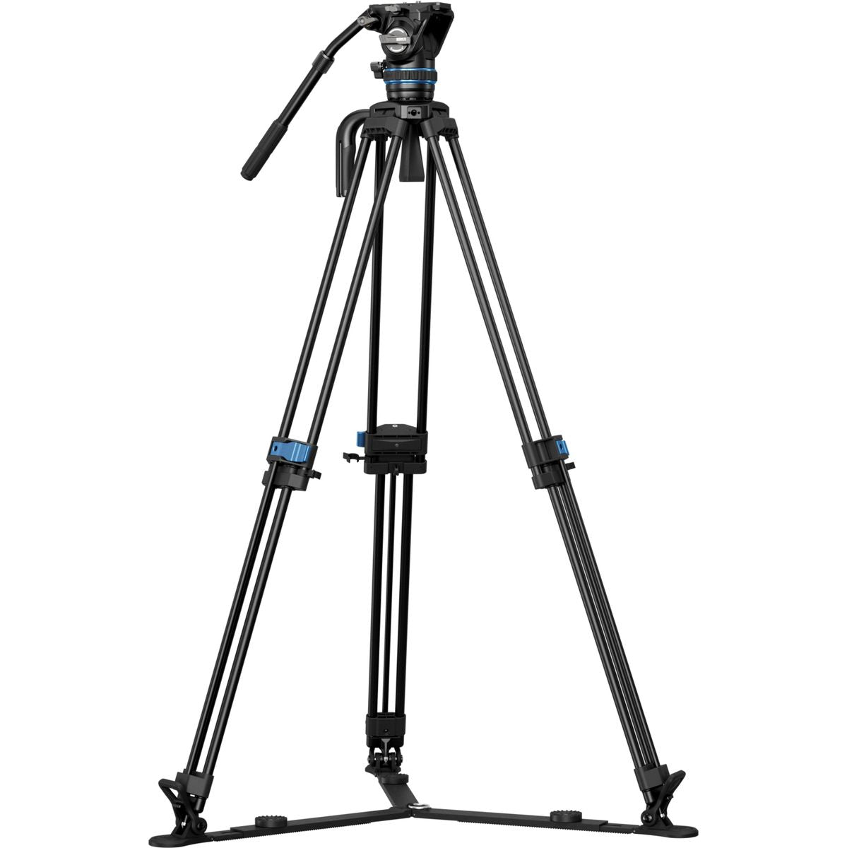 Sirui SQ75A Aluminum Twin-Leg Video Tripod 75mm Half-Bowl + S5 Head