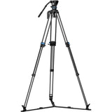 Sirui SQ75 Carbon Twin-Leg Video Tripod 75mm Half-Bowl + S5 Head