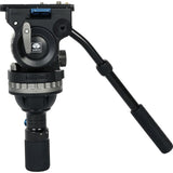 Sirui Twin-Leg Video Tripod 75mm Half-Bowl + VHS10 Professional Fluid Head