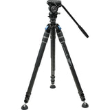 Sirui SVS60+S3 ONE-Step Carbon Fiber Height Adjustment Video Tripod Kit