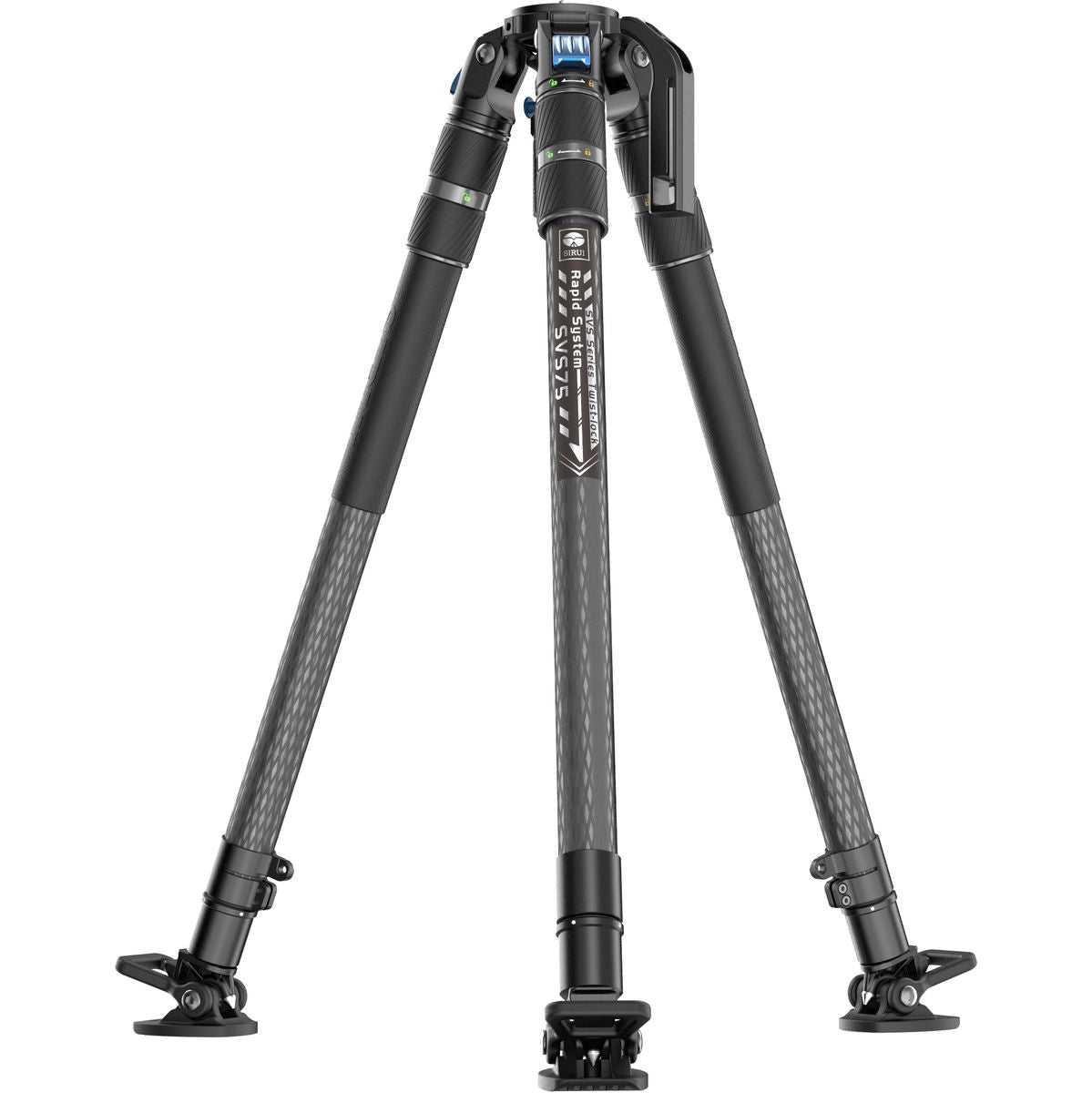 Sirui Video Tripod SVS75/W VHS-10 Head - image 2 of 5