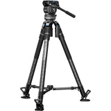 Sirui Video Tripod SVS75/W VHS-10 Head - image 4 of 5