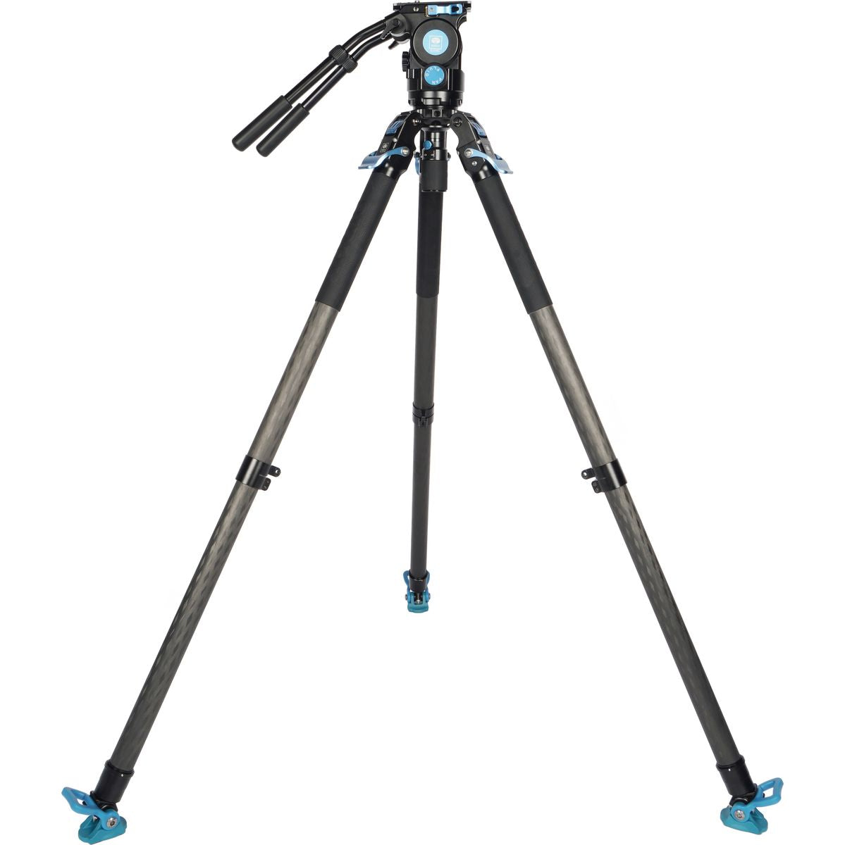 Sirui Video Tripod SVT75 Pro w/ SVH15 Fluid Head - image 4 of 5