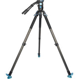 Sirui Video Tripod SVT75 Pro w/ SVH15 Fluid Head - image 4 of 5
