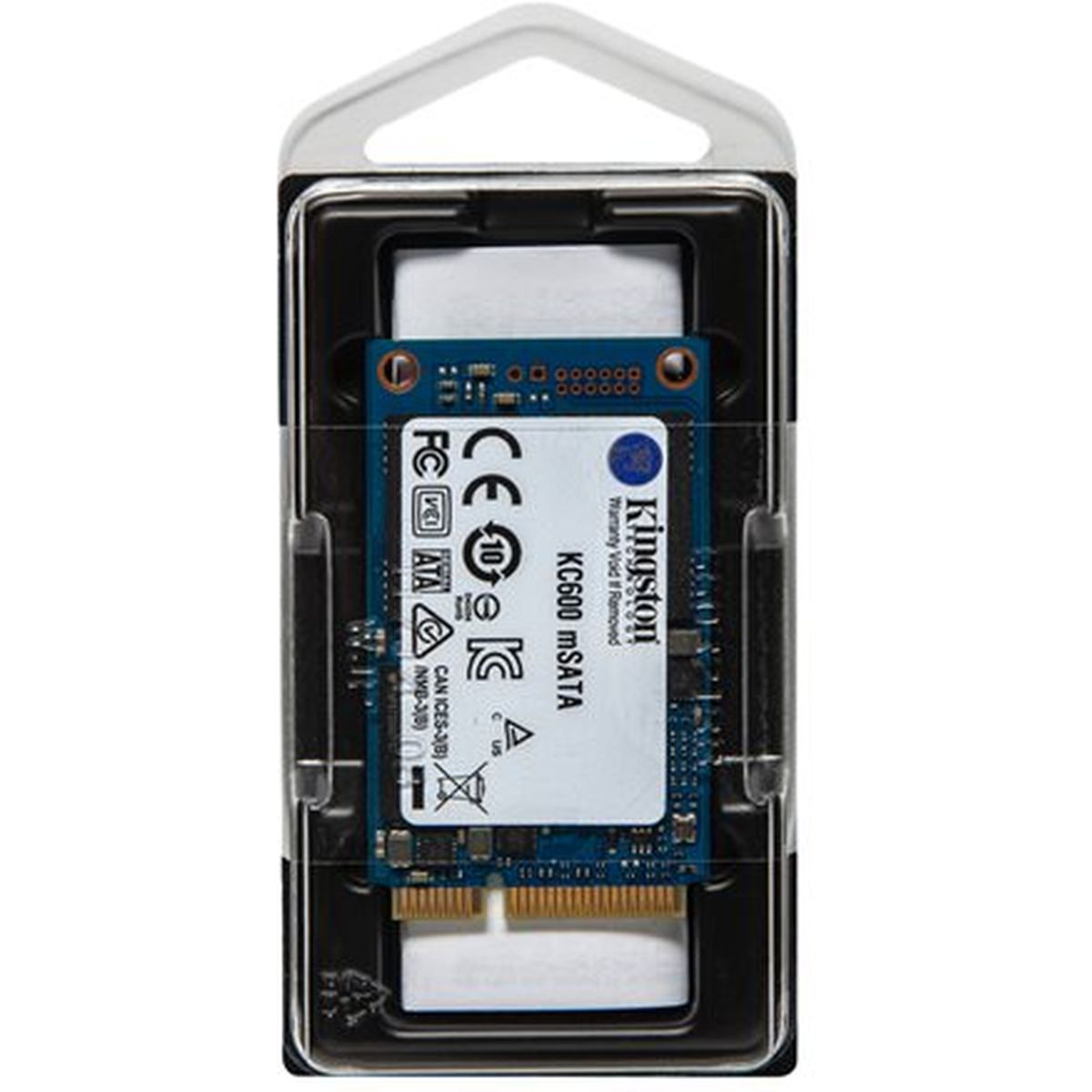 Kingston 256GB KC600ms SATA3 mSATA SSD Only Drive - image 3 of 4