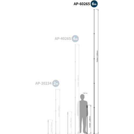Slik Aluminum Telescopic Long Pole AP-60265 (6.0 Meter) - image 3 of 5