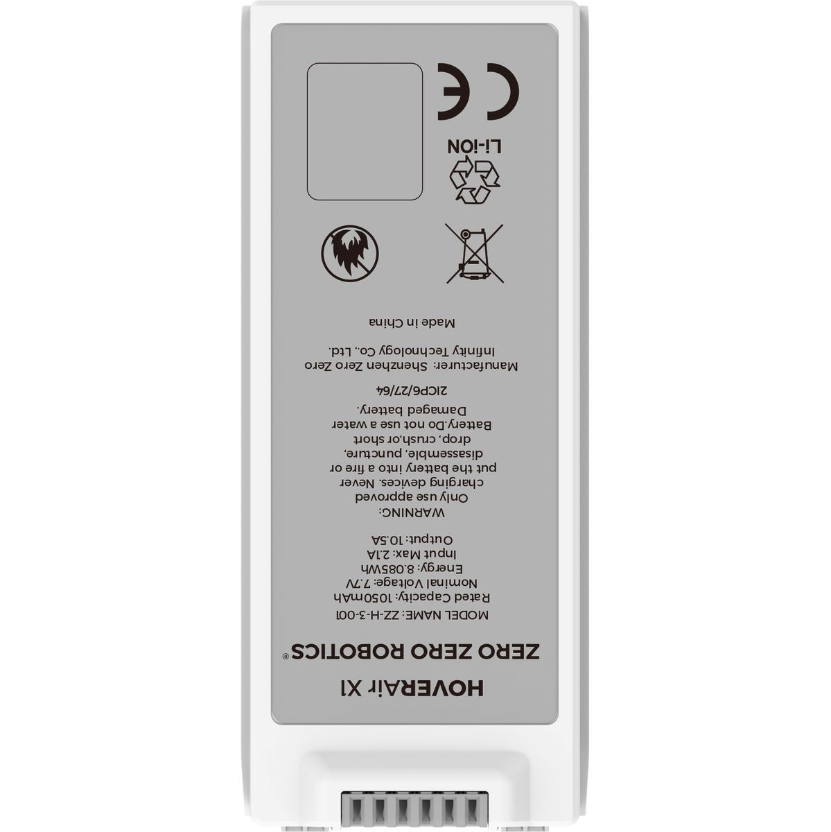 HoverAir X1 Battery White
