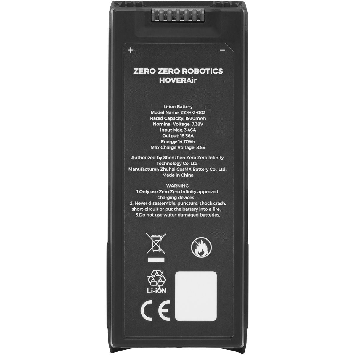 HoverAir Thermo Smart Battery Black - image 4 of 5