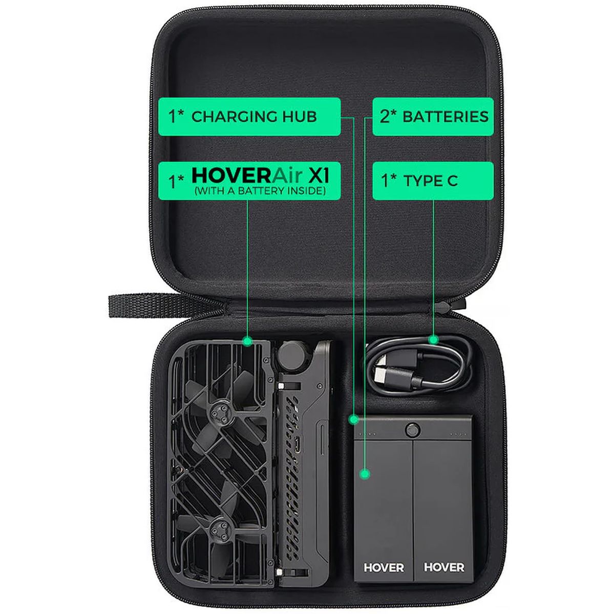 HoverAir X1 Travel Case Black - image 4 of 4