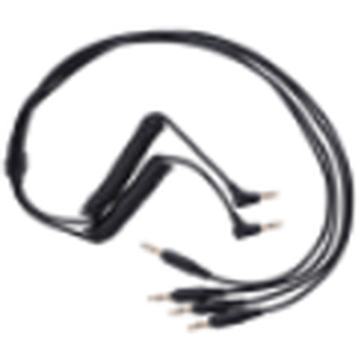 Saramonic 2X 3.5mm To 4X 3.5mm TRS Splitter For Dual Wireless Systems
