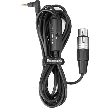 Saramonic SR-XLR35 Adap Cable XLR3-F To R-ANG 35mm TRRS 6m - image 3 of 5