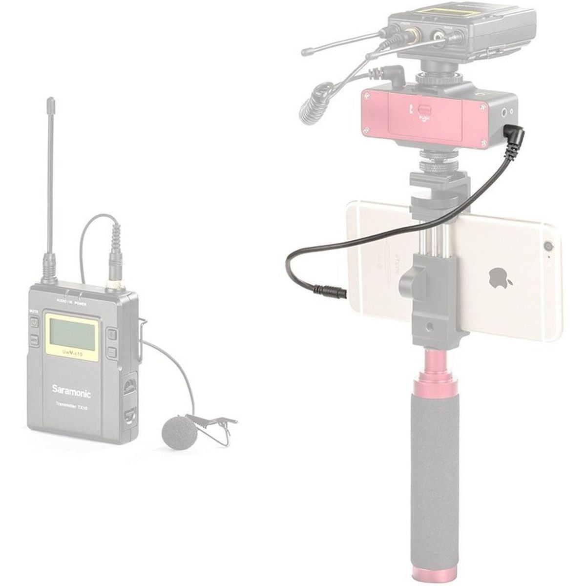 Saramonic SR-PMC1 Cable Jack 3.5mm TRRS/Jack 3.5mm TRS - image 2 of 4