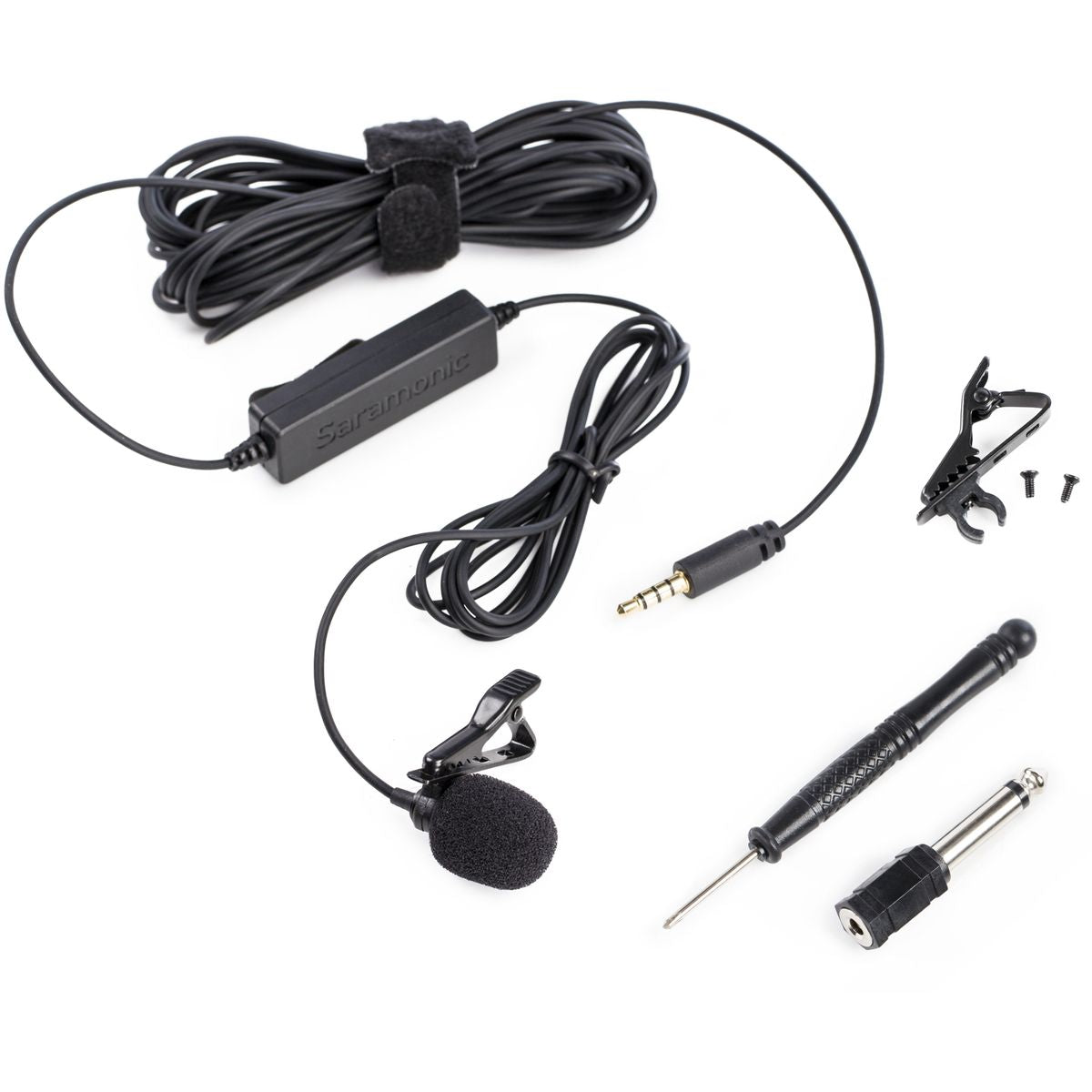 Saramonic Lavmic Audio Adapter w/ A Lavalier Microphone - image 5 of 5