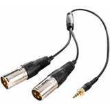 Saramonic SR-UM10-CC1 Audio Splitter Minijack TRS/2XMALE XLR - image 2 of 3